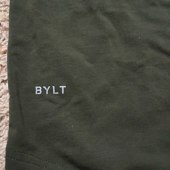 BYLT Premium Basics Lux Army Hunter Green Short Sleeve Polo Shirt Size XXL - Picture 3 of 6